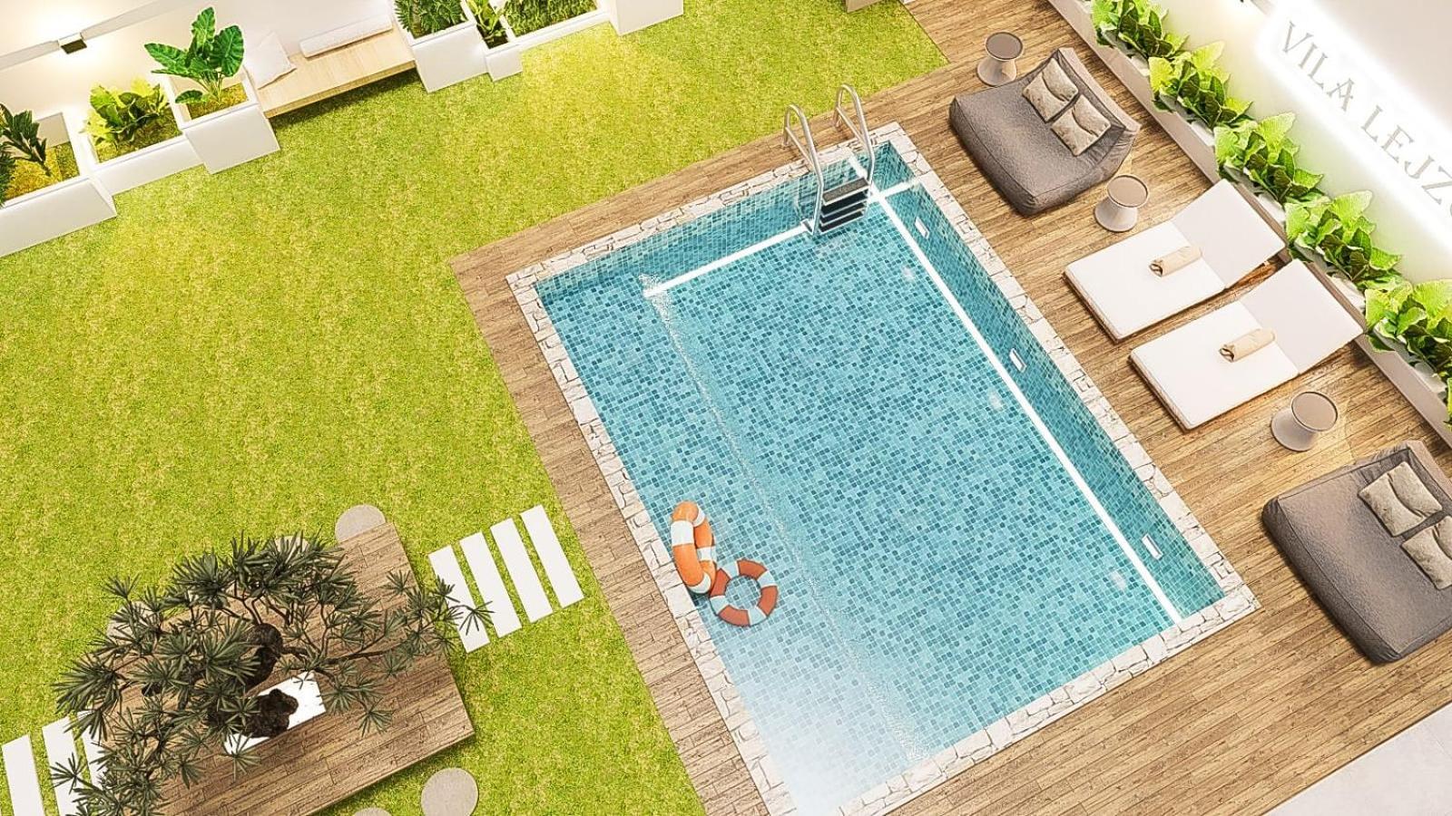 Villa Lejzo - Swimming Pool Берат Экстерьер фото